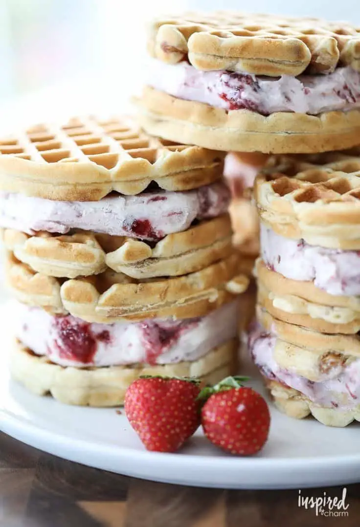 Chocolate Chip Waffle Cookies