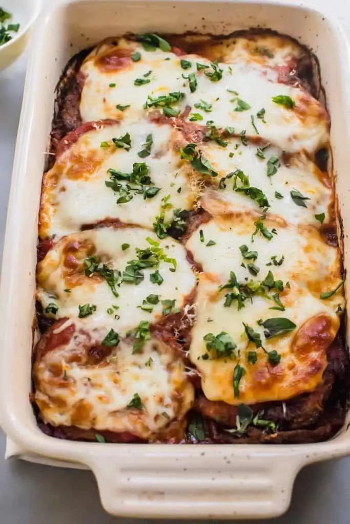 Fast Chicken Parma With Mozzarella