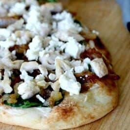 Three Ingredient White Pizza Flatbread