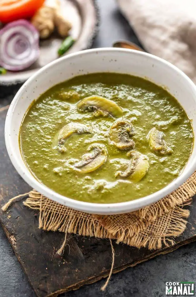 Indian Style Creamed Spinach
