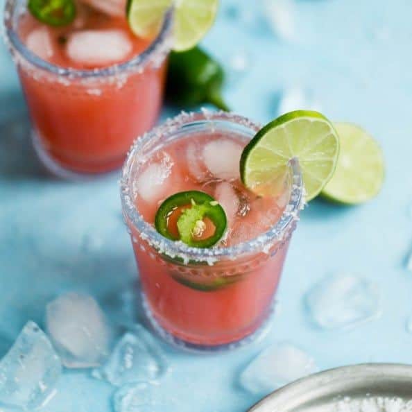 Slimline Spicy jalapeño Margarita