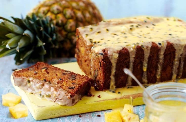 Passion Fruit And White Chocolate Ice Cream Terrine