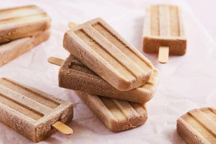 Frozen Sweet Tea Vodka Pops