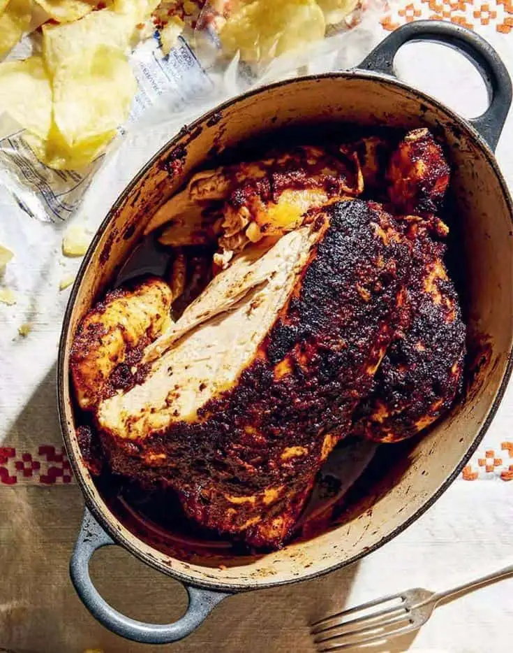 Tamales With Ancho Chile Sauce