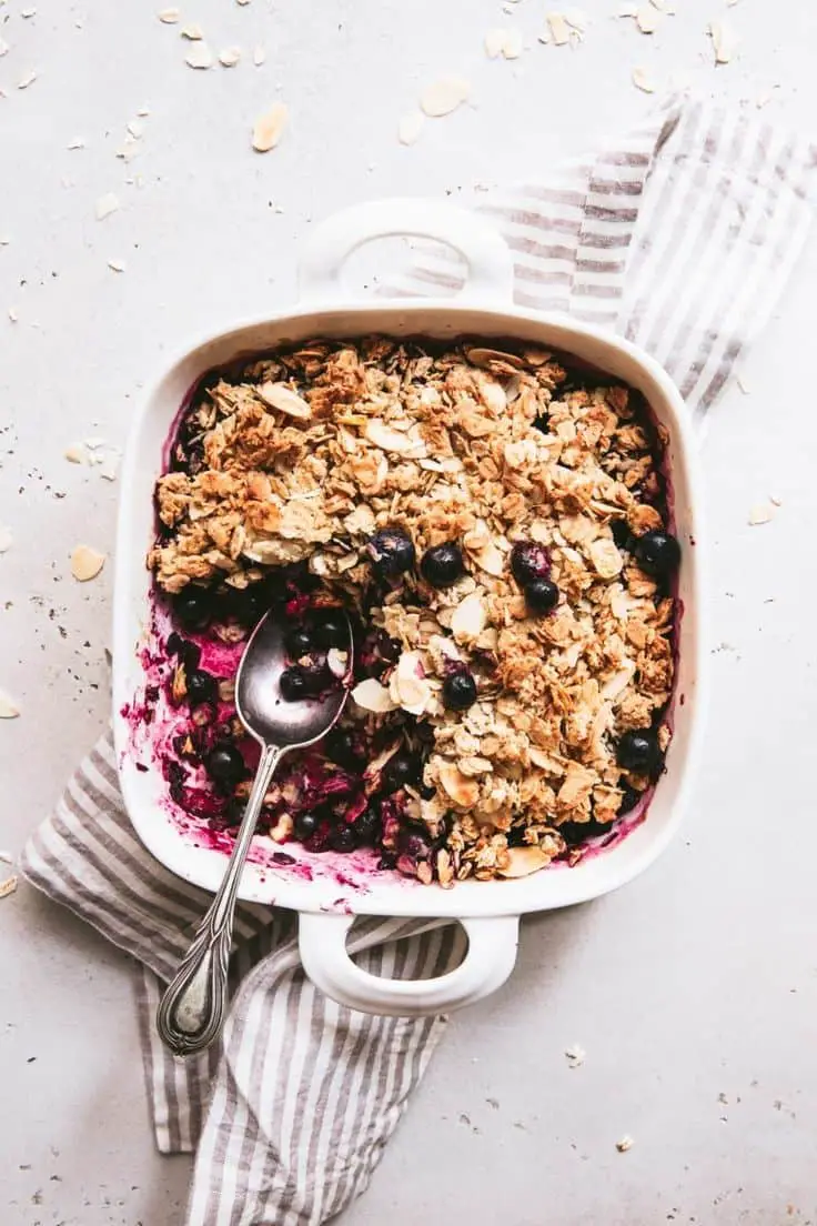 Strawberry Rhubarb Cobbler With Orange And Ginger