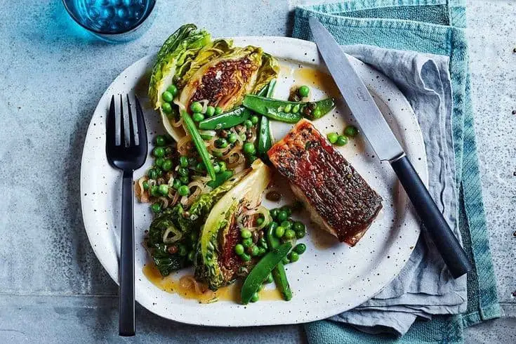 Teriyaki Barramundi With BBQ Greens & Soba Noodles