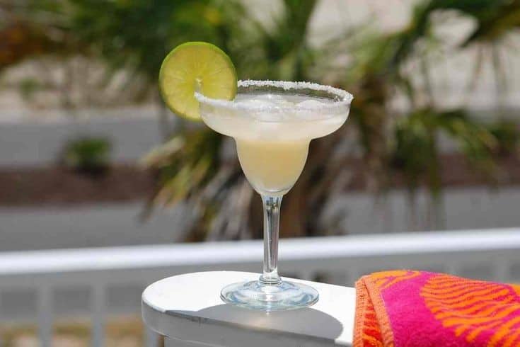 Texas Margarita With Watermelon Liqueur