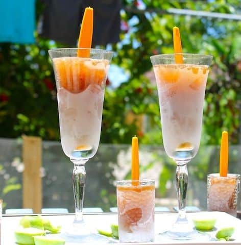 Costa Rican Watermelon Mojito Popsicles