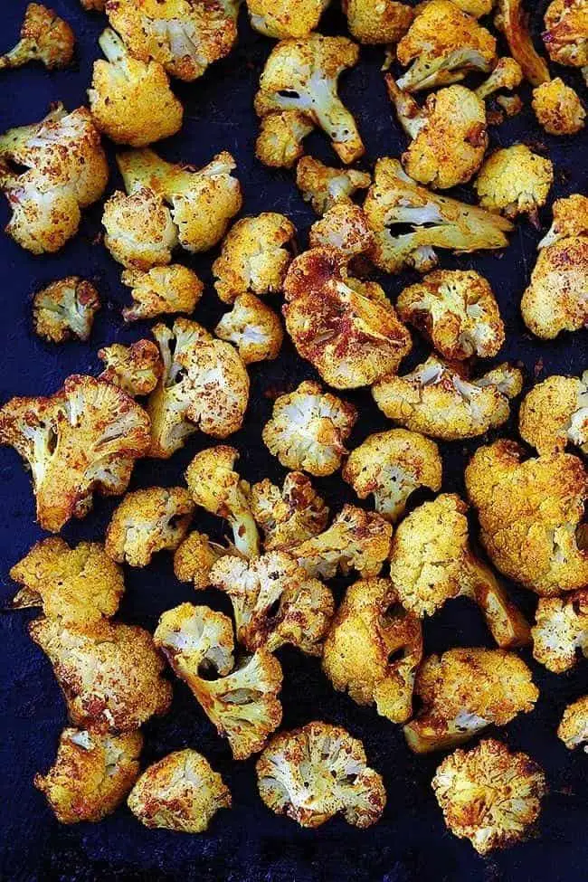Turmeric Roasted Cauliflower