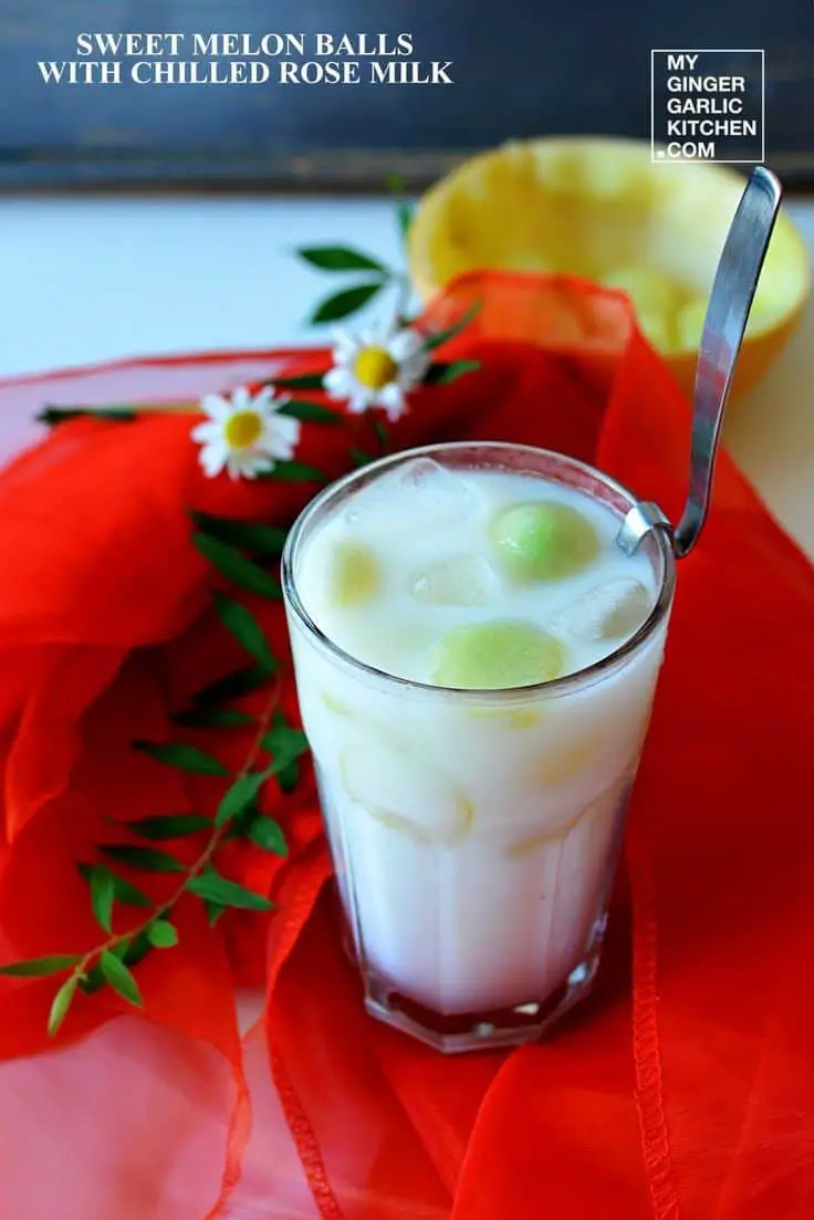 Spiked Melon Ball Slushies