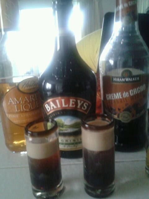 Chocolate Covered Strawberry Shooters