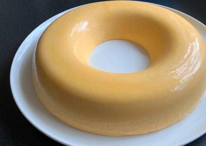 Vanilla & Coffee Bavarois With Mocha Sauce