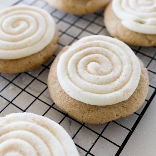 Crumbl Pink Velvet Cookies with Cream Cheese Icing