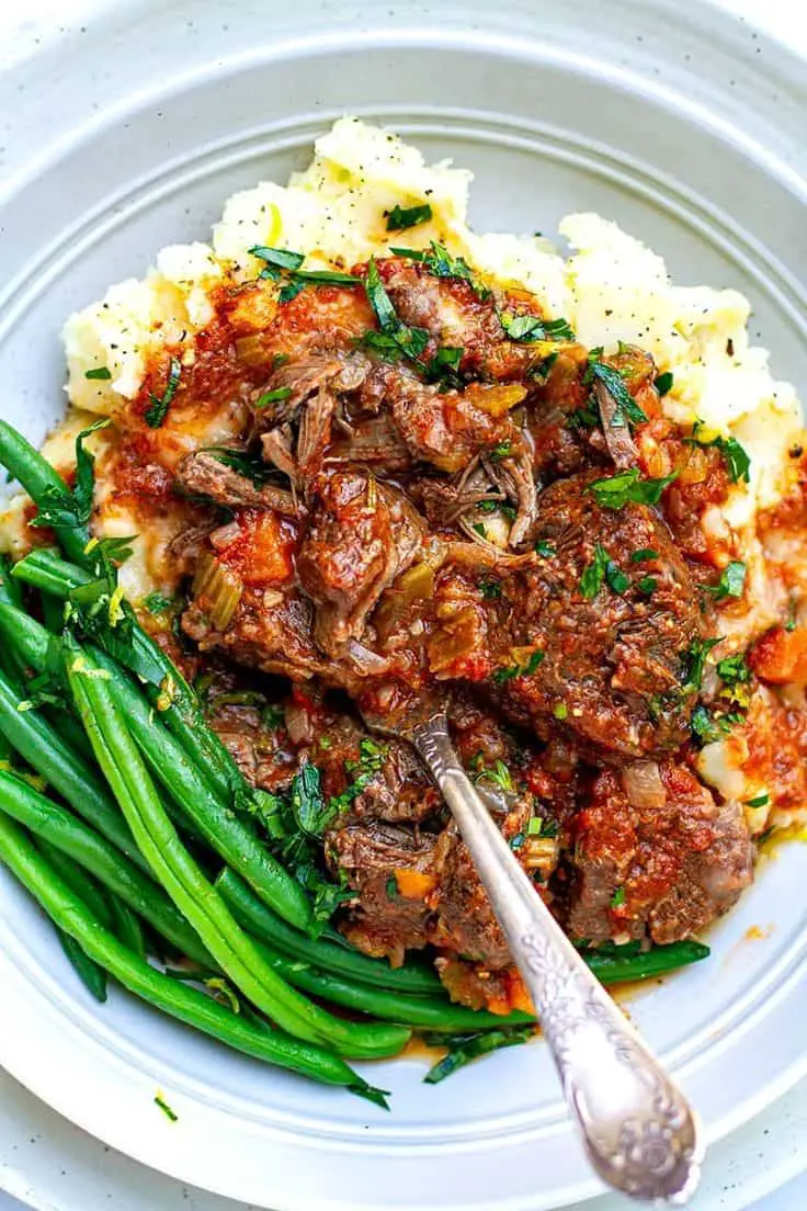 Beef Cheeks With Parsnip Puree