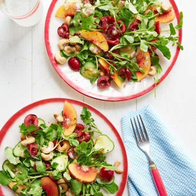 Quick And Easy Watercress Salad With Apples