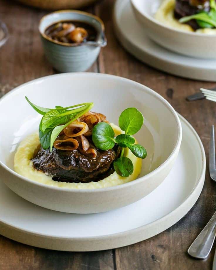 Beef Cheeks With Beef Filet & Bone Marrow
