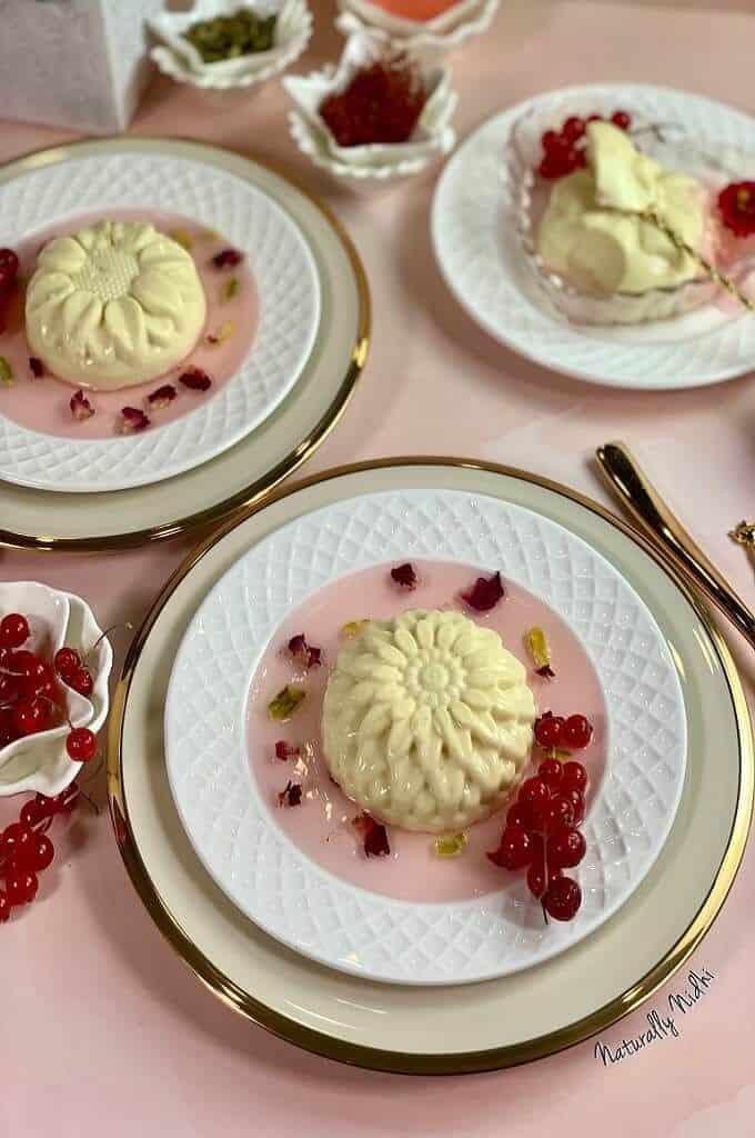 Mint Chocolate Panna Cotta
