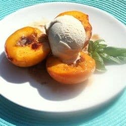 Grilled Peaches