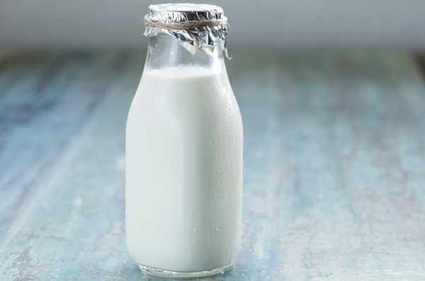 Milk And Cottage Cheese
