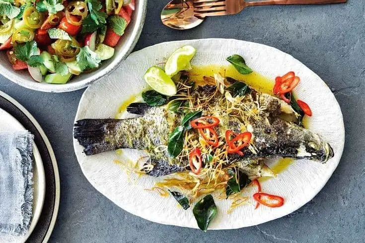 Macadamia Crusted Barramundi Filets