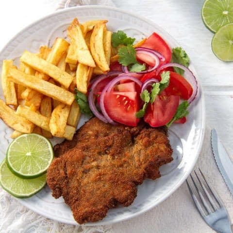 Easy Beef Milanesa