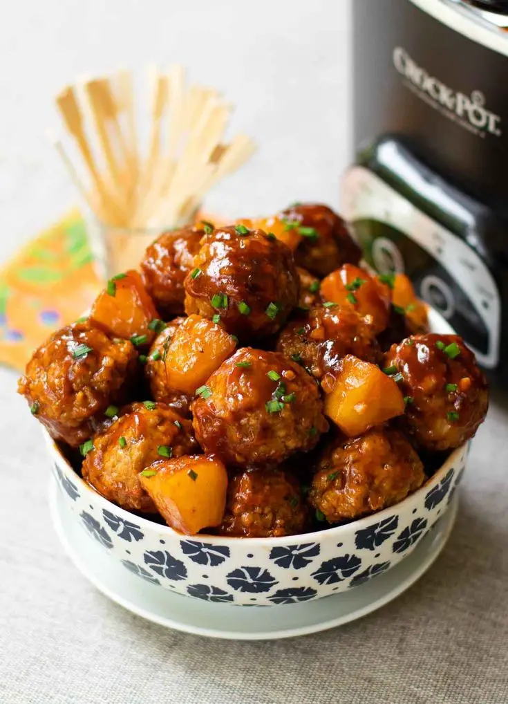 Meatball Marinara Poppers Appetizer