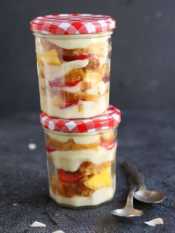 Rolo Brownie Trifle