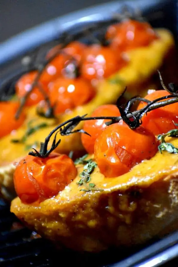 Pesto And Tomato Bruschetta Chicken
