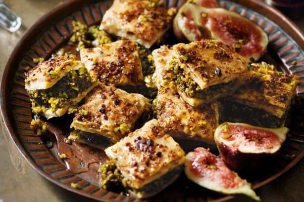 Pomegranate And Almond Tarts