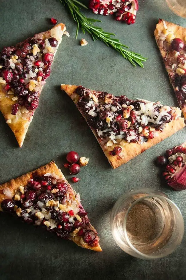 Lemon Artichoke Pesto Chicken Flatbread