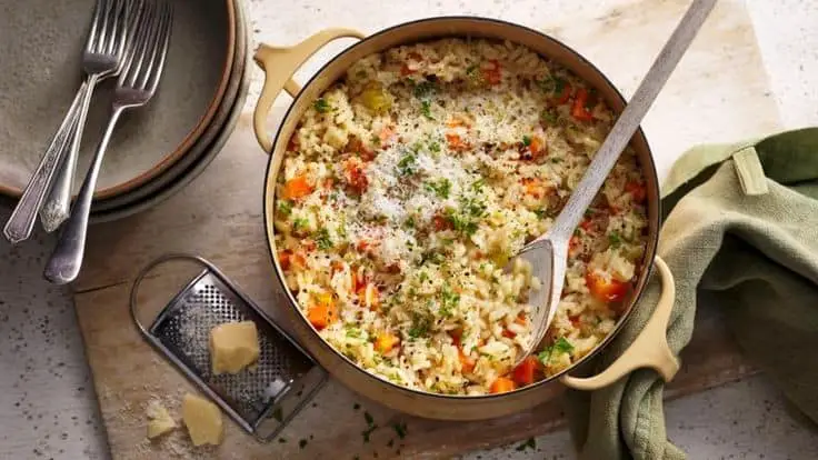 One-Pot Spring Vegetable Risotto