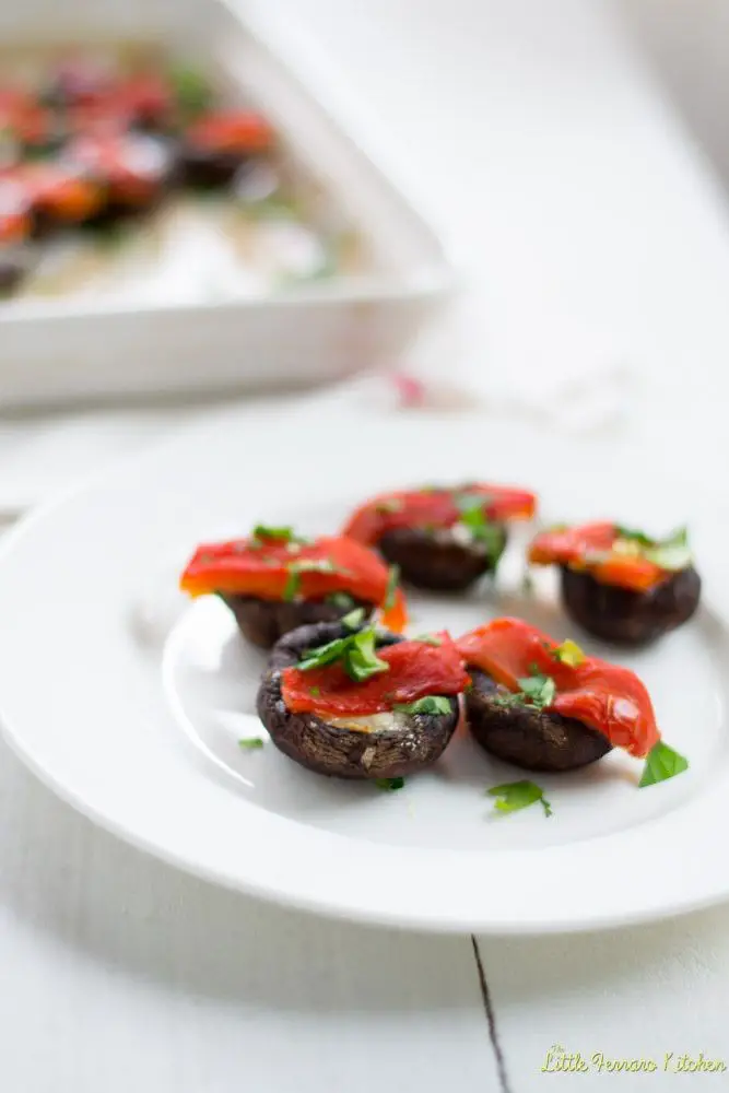 Roasted Red Peppers with Olive Tapenade and Mascarpone