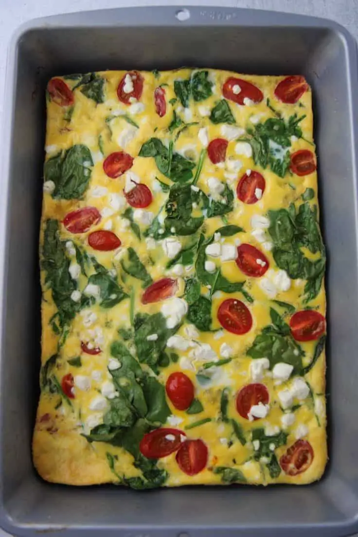 Egg And Croissant Brunch Bake
