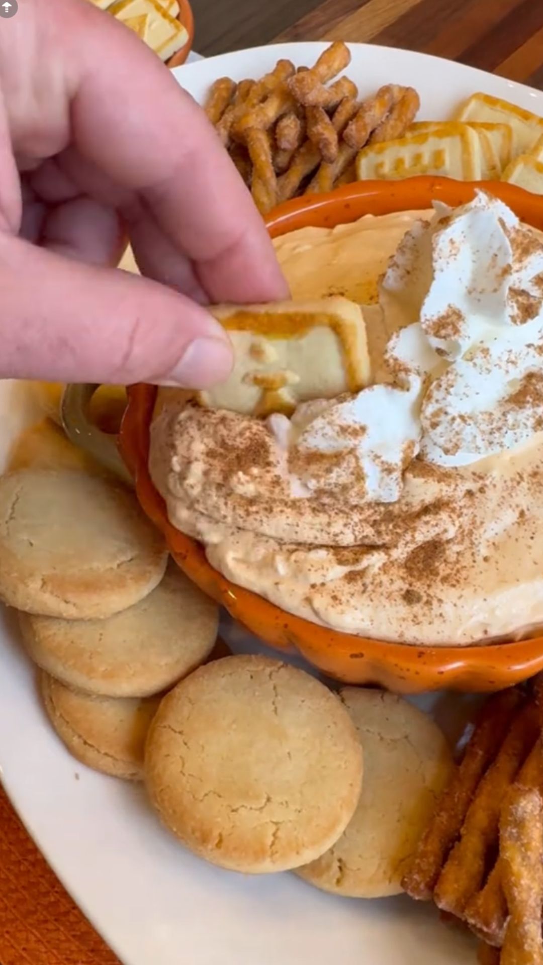 No-Bake Pumpkin Pie Dip