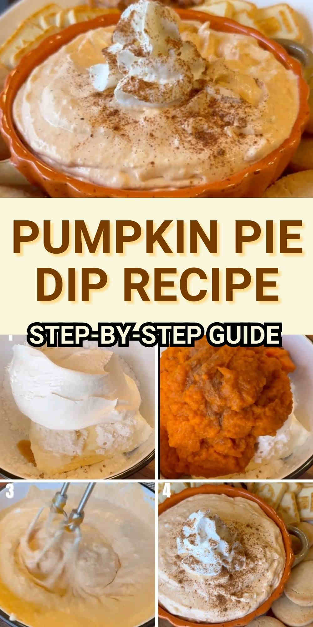 Pumpkin pie dip recipe