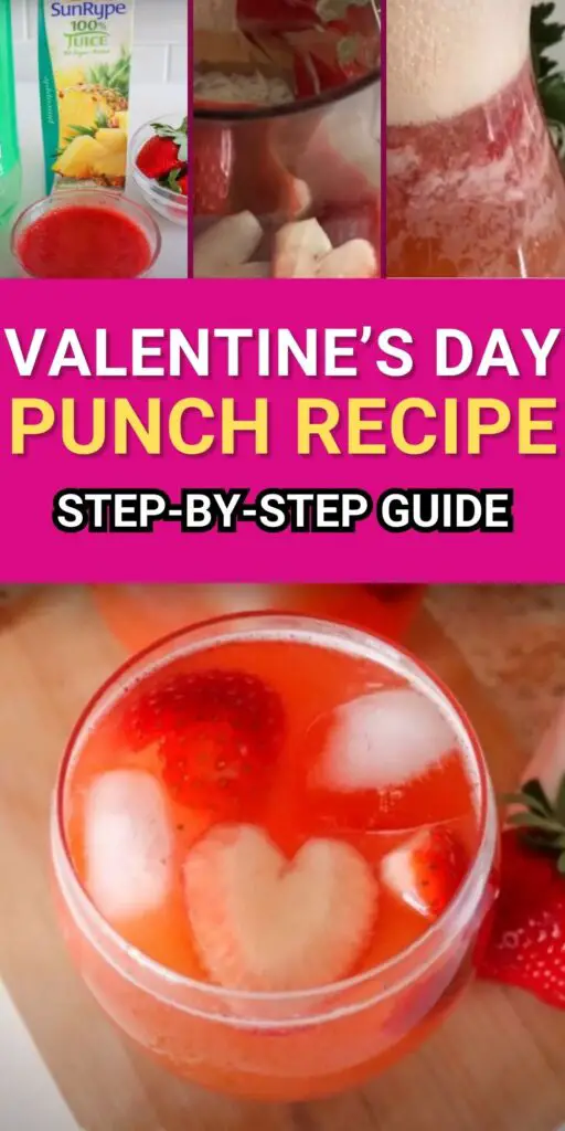 valentine's day punch recipe