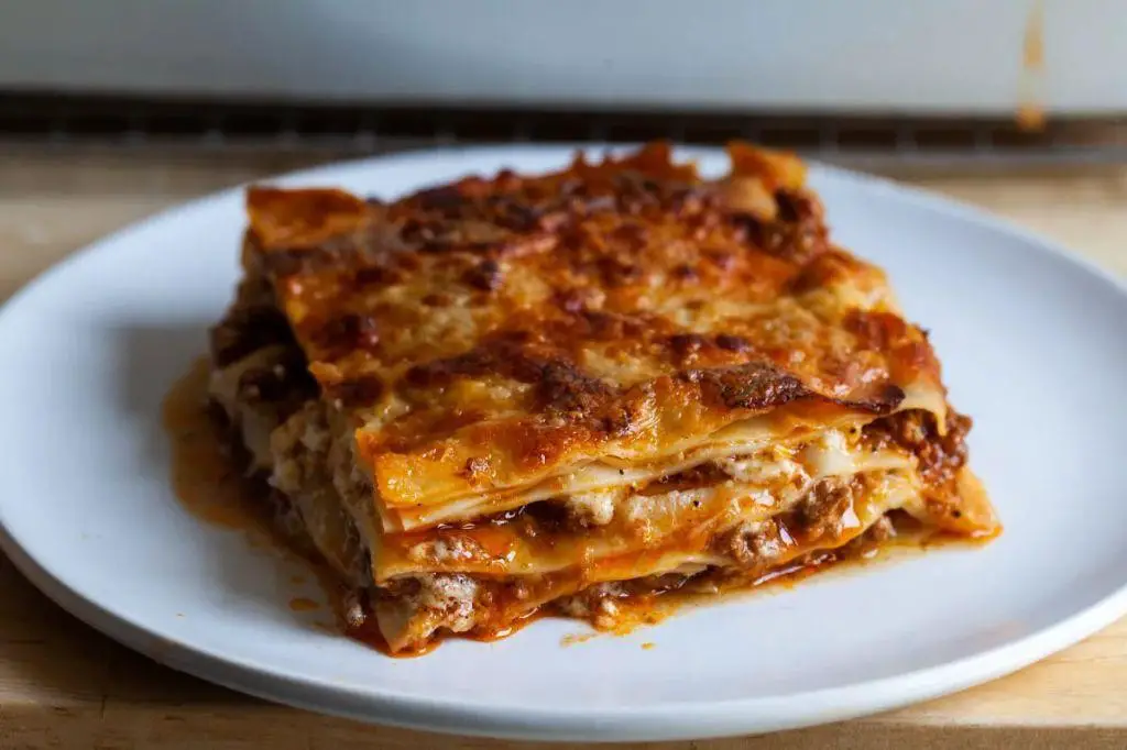 00 Flour Lasagna with Meat Sauce