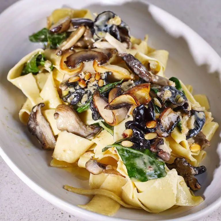 00 Flour Pappardelle with Wild Mushrooms