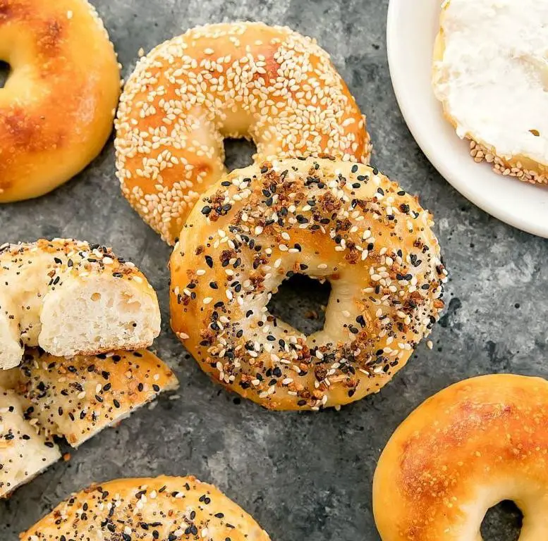 2 Ingredient Dough Bagels