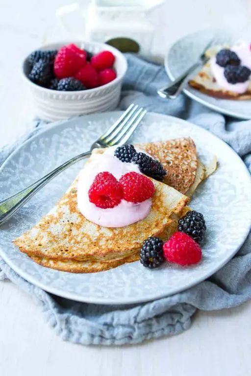 2 Ingredient Dough Crepes