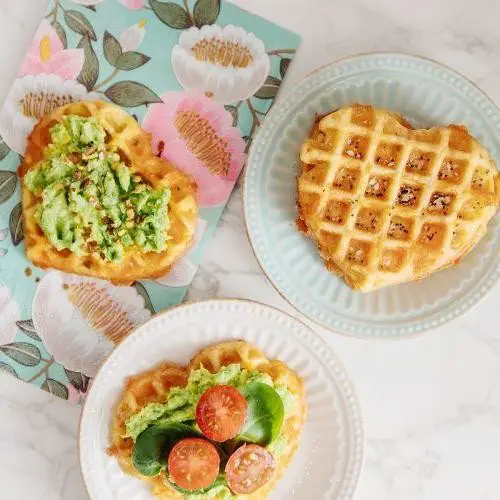 2 Ingredient Dough Waffles