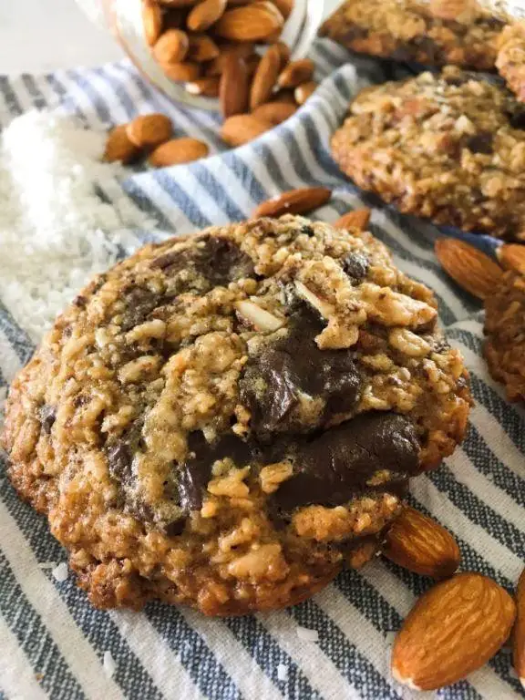 Almond Joy Oatmeal Cookies