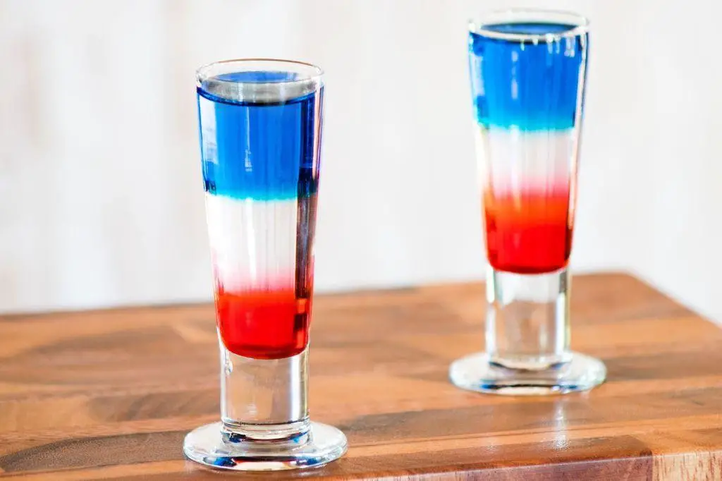 American Flag Cocktail