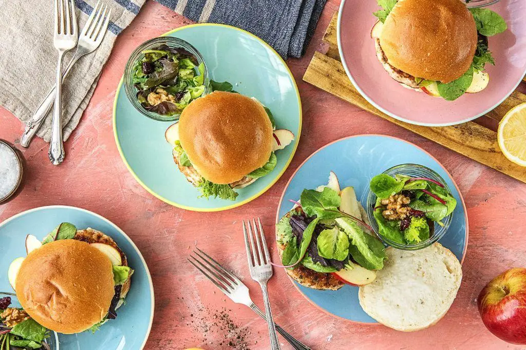 Apple and Sage Turkey Burger