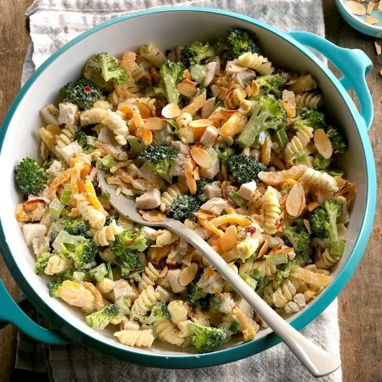 Apricot Chicken Pasta Salad