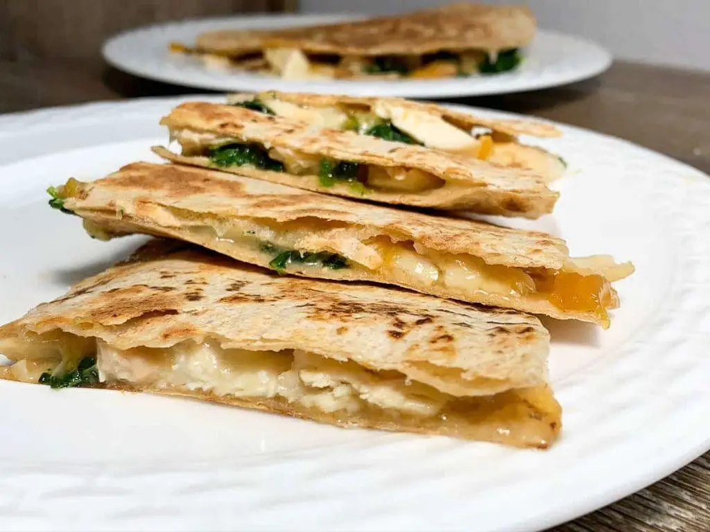 Apricot Chicken Quesadillas