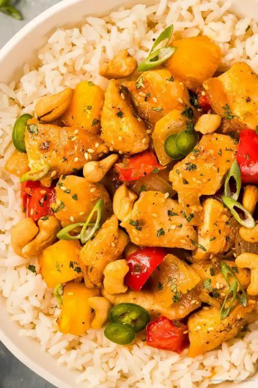 Apricot Chicken Stir Fry