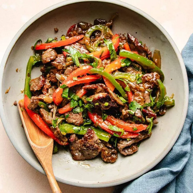Asian Inspired Pepper Steak and Onions