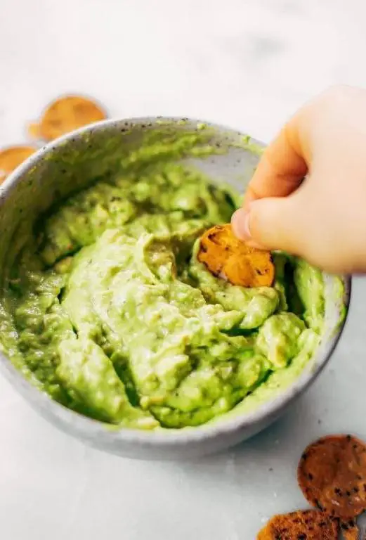 Avocado Lime Pretzel Dip