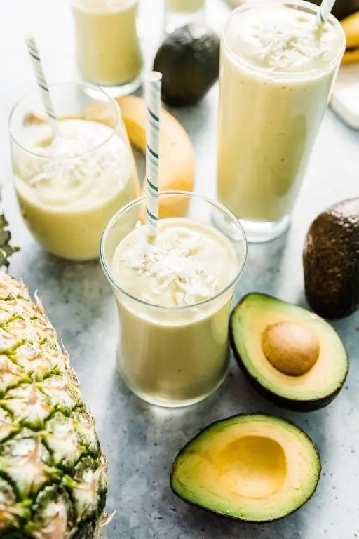 Avocado Pineapple Smoothie